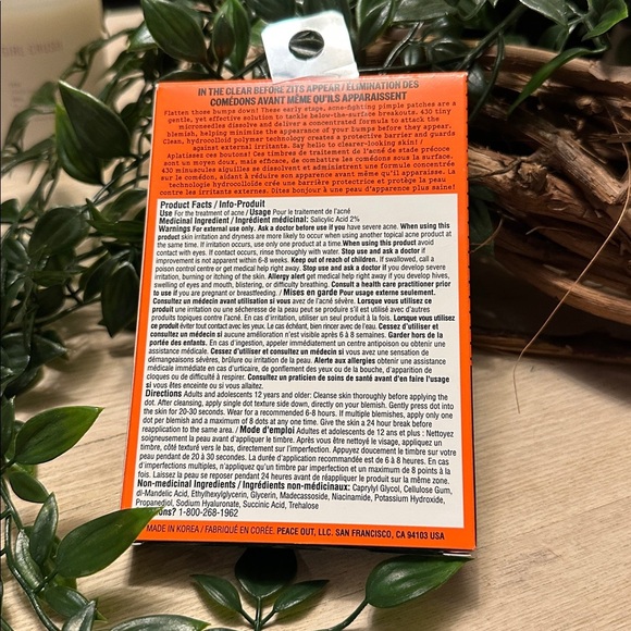 PEACE OUT | Early Stage Acne Dot - 8 acne treatment dots - Picture 11 of 11